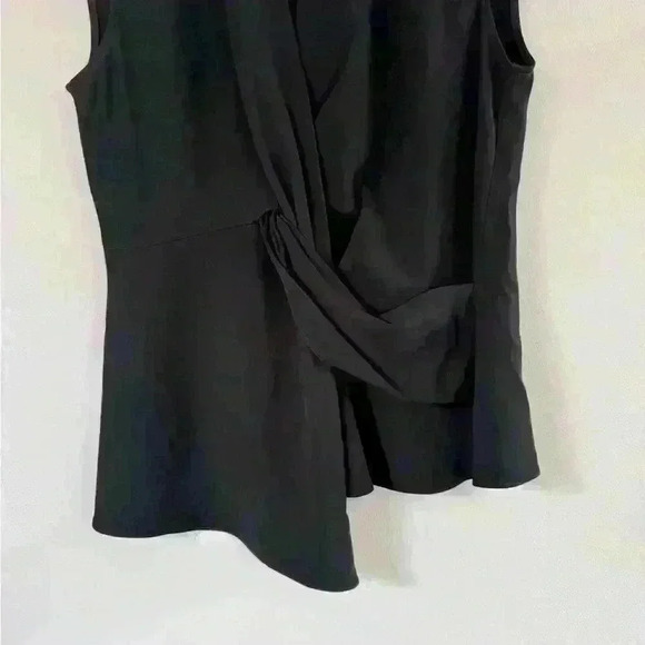 Veronica Beard Dixon Drape Top Size 10 - Picture 5 of 6